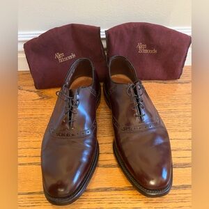 Allen Edmonds Cordovan Leather Oxfords Size 10 D